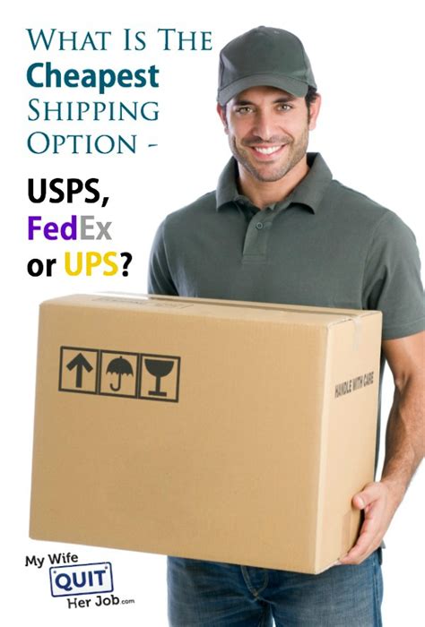 Is UPS or UPS cheaper to ship?