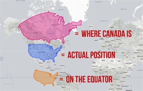 Is USA and Canada bigger than Europe?