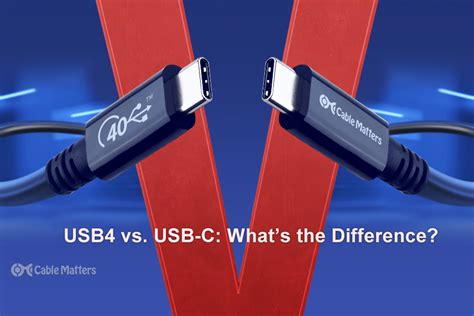 Is USB4 same as USB-C?