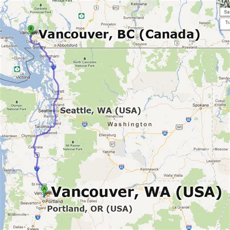 Is Vancouver in Washington or BC?