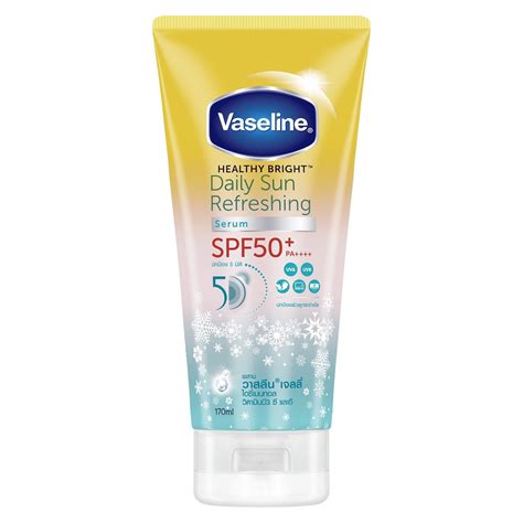 Is Vaseline Daily Sun Refreshing a sunscreen?