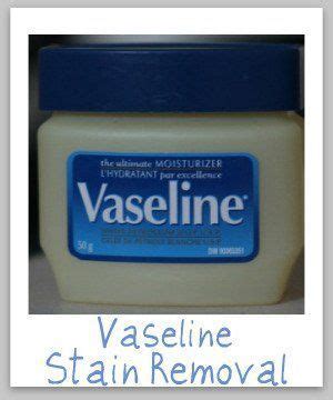 Is Vaseline a grease stain?