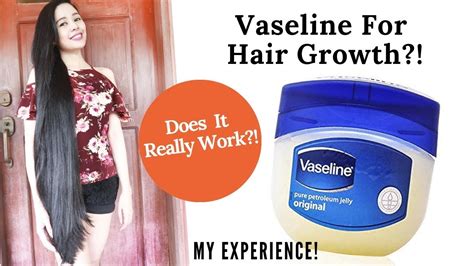 Is Vaseline good for hair ends?