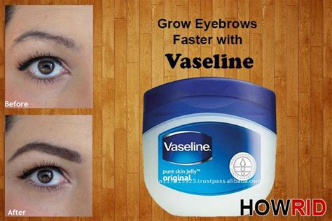 Is Vaseline good for your Eyebrows?