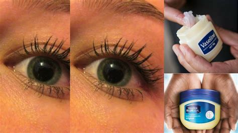 Is Vaseline good for your eyelashes?