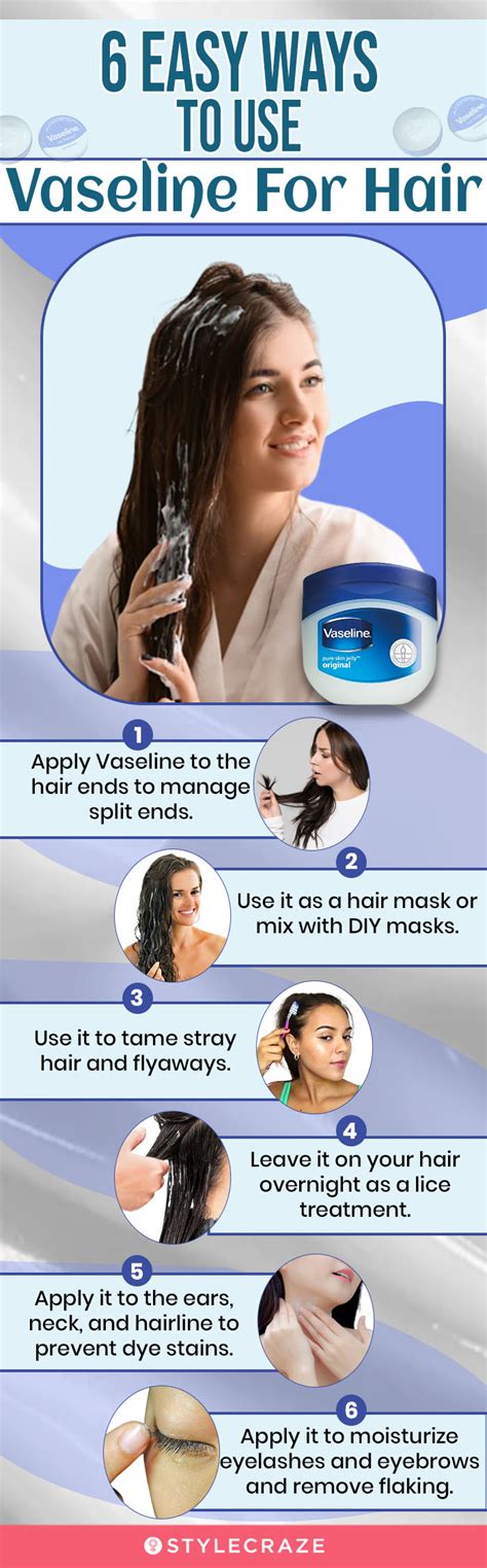 Is Vaseline good for your hair?
