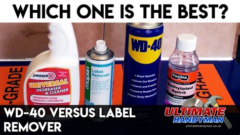 Is WD-40 a good adhesive remover?