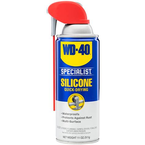 Is WD-40 a silicone?