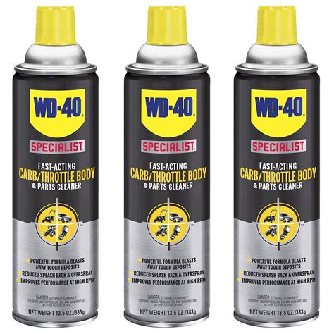 Is WD-40 good for cleaning throttle body?