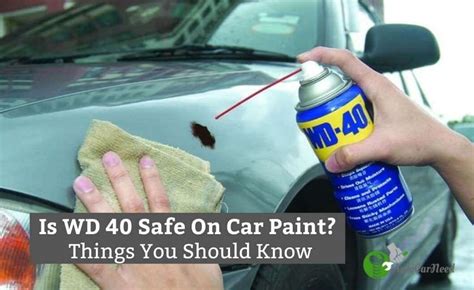 Is WD-40 safe on car dashboard?