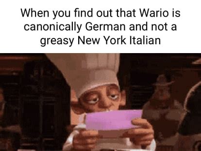 Is Wario Italian or German?