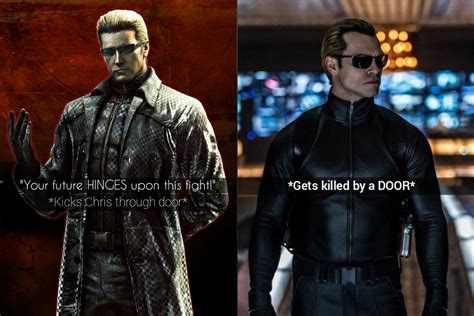 Is Wesker a good guy?