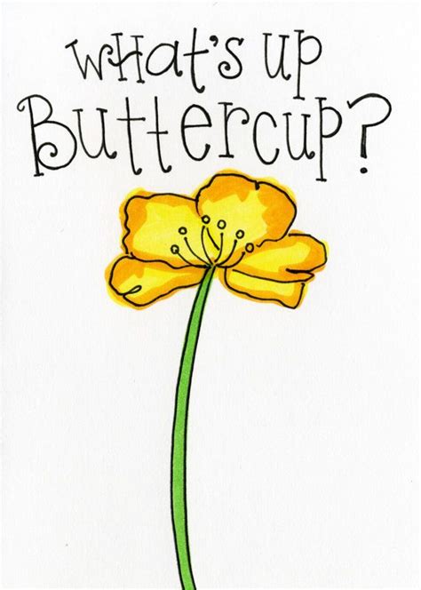 Is What's Up Buttercup flirting?