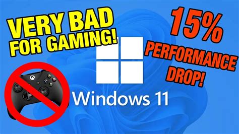 Is Windows 11 worse for gaming?