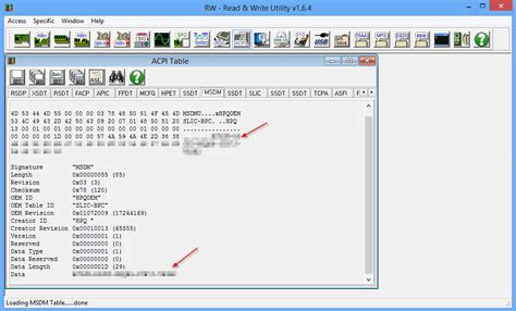 Is Windows 8 product key in BIOS?