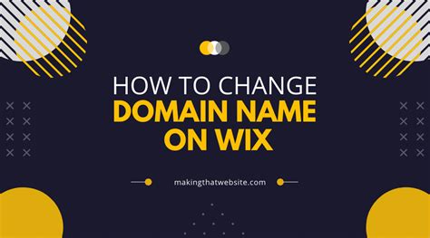 Is Wix a domain?
