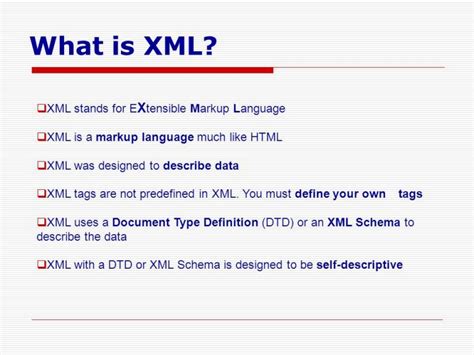 Is XML a language just like HTML?