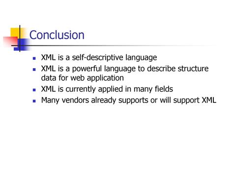 Is XML a self descriptive language?