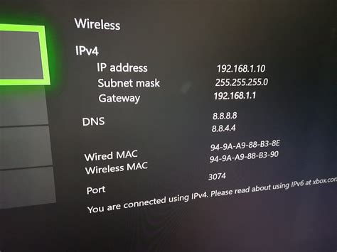 Is Xbox IPv4?