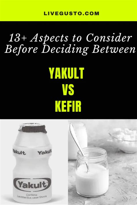 Is Yakult the same as kefir?
