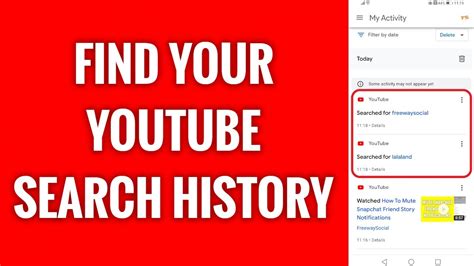 Is YouTube search history accurate?