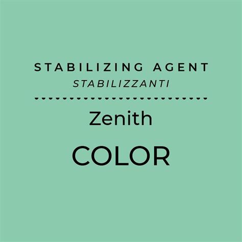 Is Zenith a color?