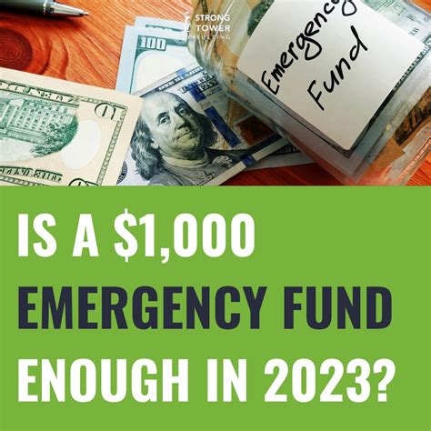 Is a $1,000 emergency fund enough?