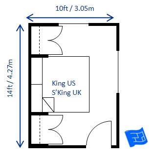 Is a 10 by 10 bedroom enough?