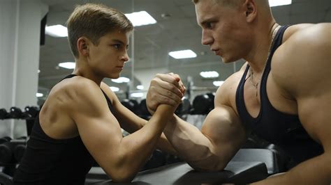 Is a 12 year old boy stronger than a woman?