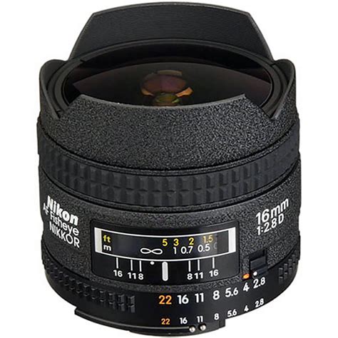 Is a 16mm lens a fisheye lens?