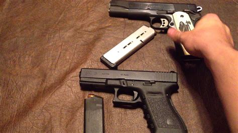Is a 1911 more durable than a Glock?