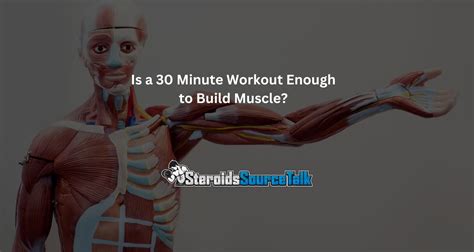 Is a 30 minute workout enough to build muscle?