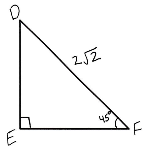 Is a 45-45-90 triangle isosceles?