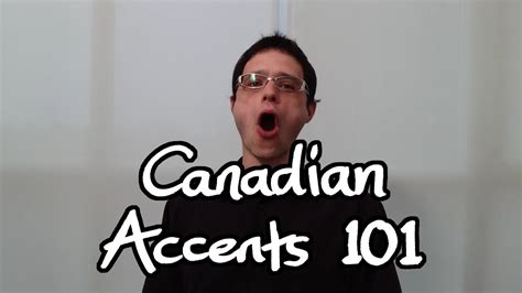 Is a Canadian accent a thing?