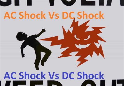 Is a DC shock worse than AC?