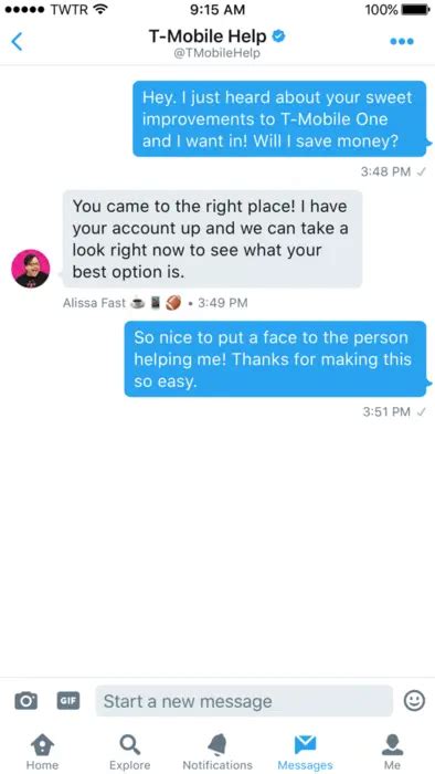 Is a DM the same as a private message?
