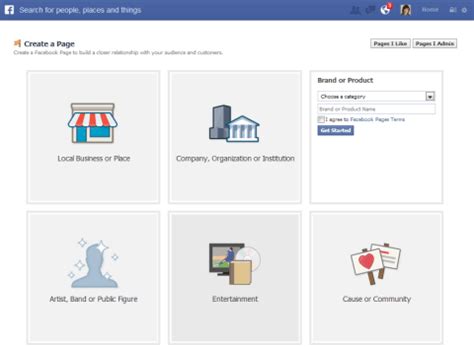 Is a Facebook Fan Page a business page?