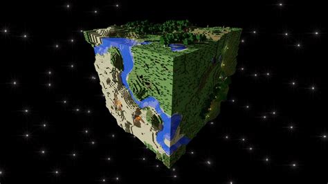 Is a Minecraft world a cube?