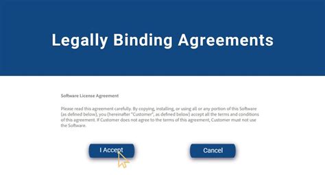 Is a SLA legally binding?