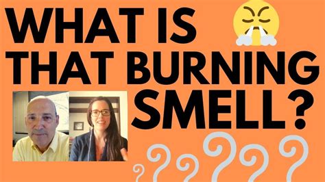 Is a burning smell normal?