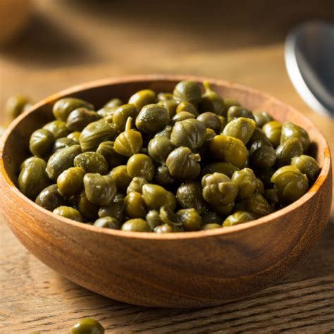 Is a caper like a pea?