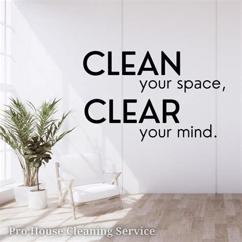 Is a clean room a clean mind?