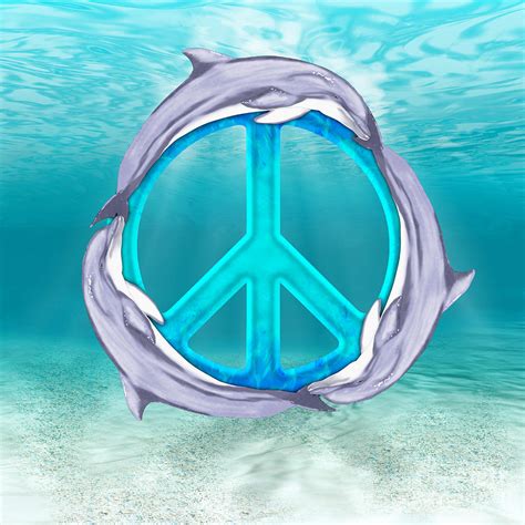 Is a dolphin peaceful?