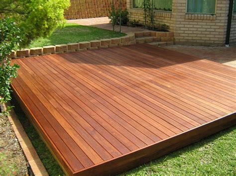 Is a floating deck a bad idea?