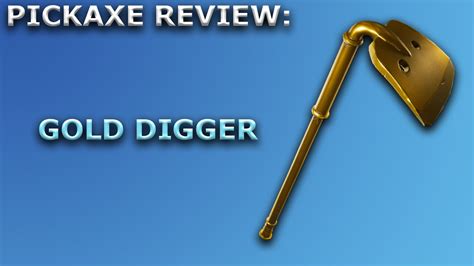 Is a gold pickaxe good?