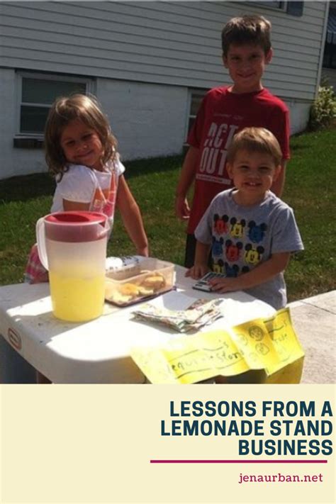 Is a lemonade stand a business?