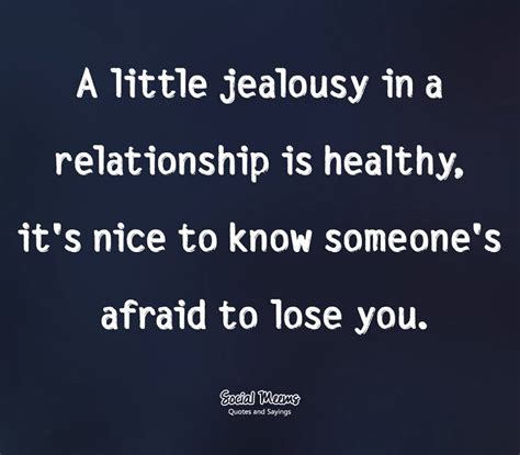 Is a little jealousy healthy?