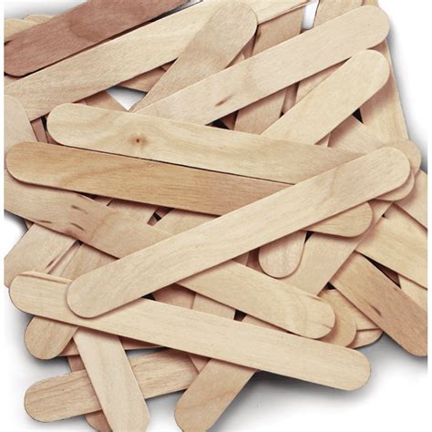 Is a popsicle stick wood?