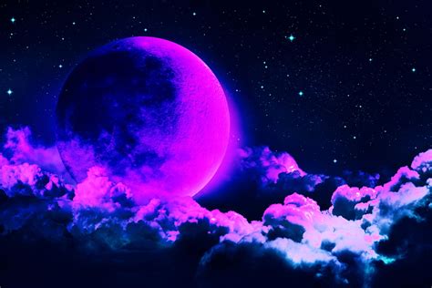 Is a purple moon real?