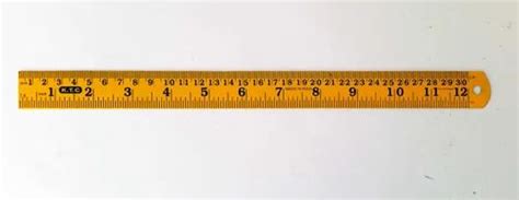 Is a ruler 1 foot?